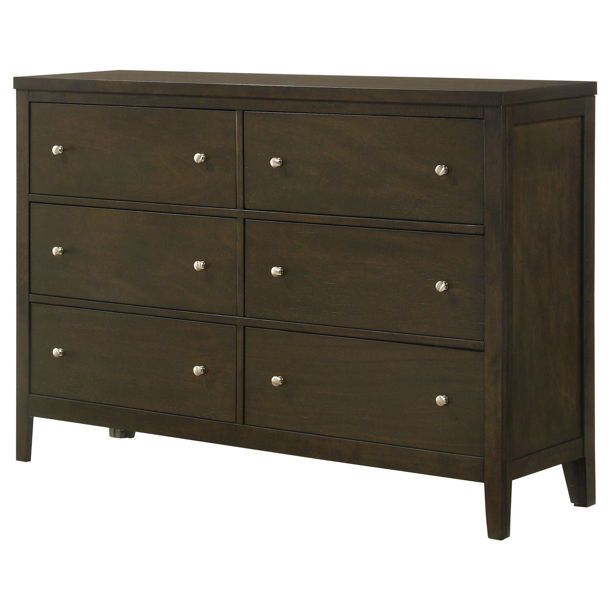 Clement - 6 Drawer Dresser Cabinet - Espresso