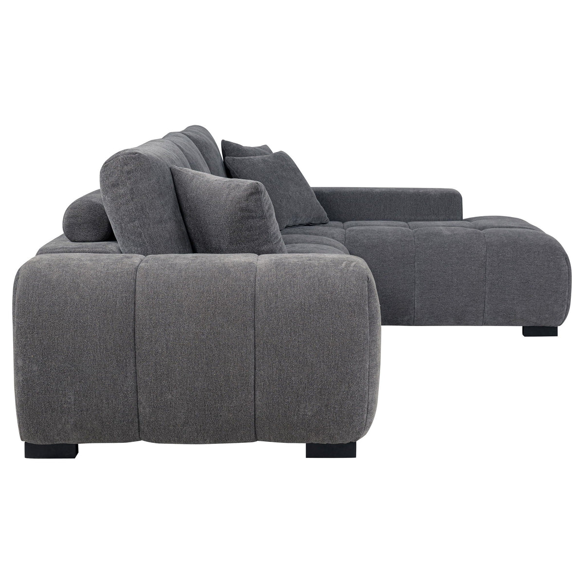 Plather - Sectional Chaise Sofa