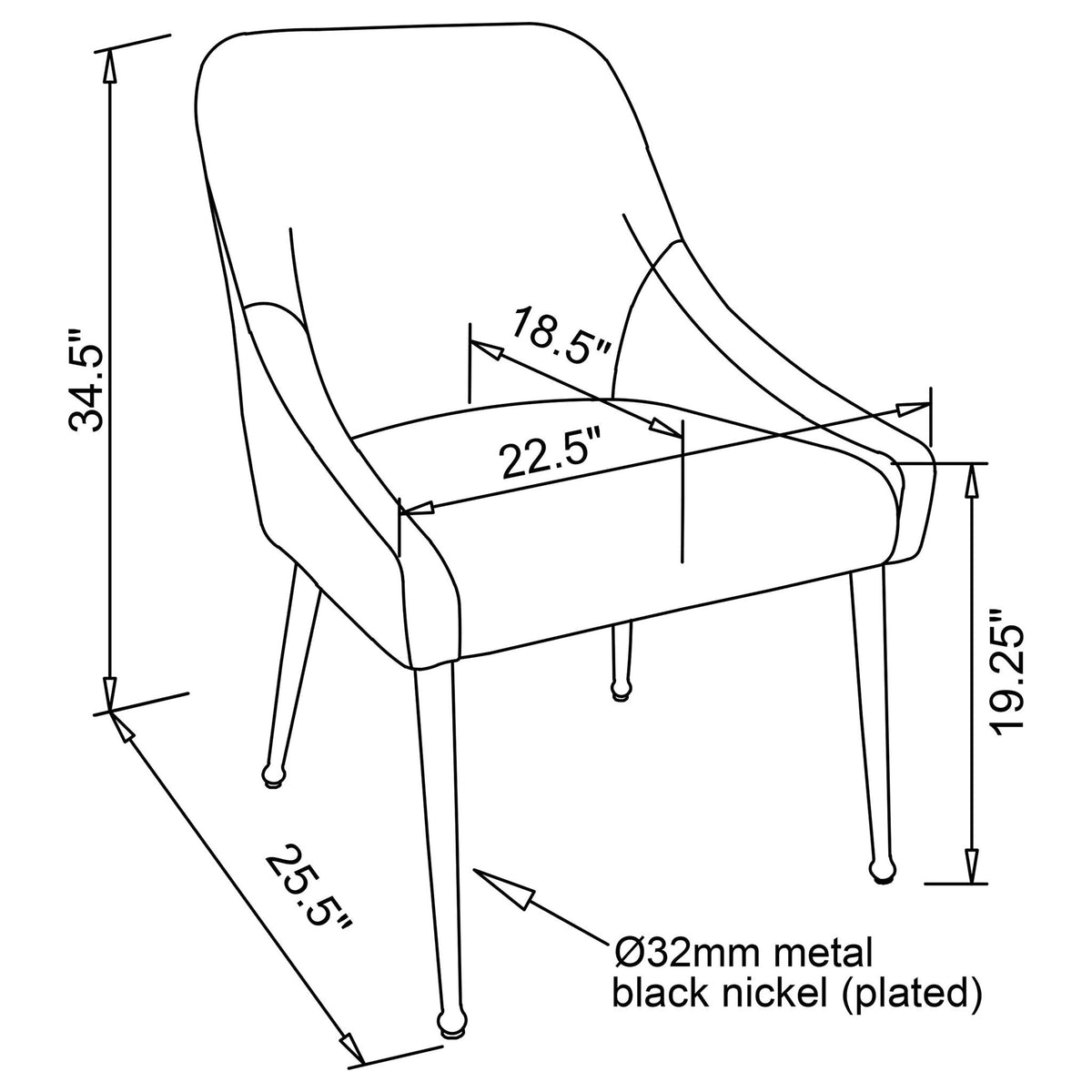 Barnay - Dining Side Chair (Set of 2)
