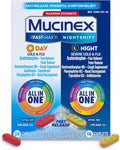 Fast-Max Day Cold and Flu & Nightshift Night Severe Cold and Flu Medicine for Adults, Day/Night Combo Pack for Fever, Sore Throat Relief, Decongestant, Cough & Cold Medicines, 40 Caplets