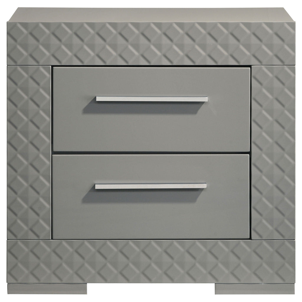 Pierce - 2 Drawer Nightstand, Bedside Table