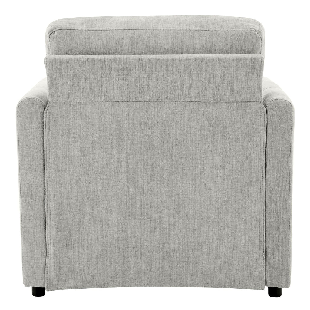 Cozy Upholstered Cushion Armchair For Living Room