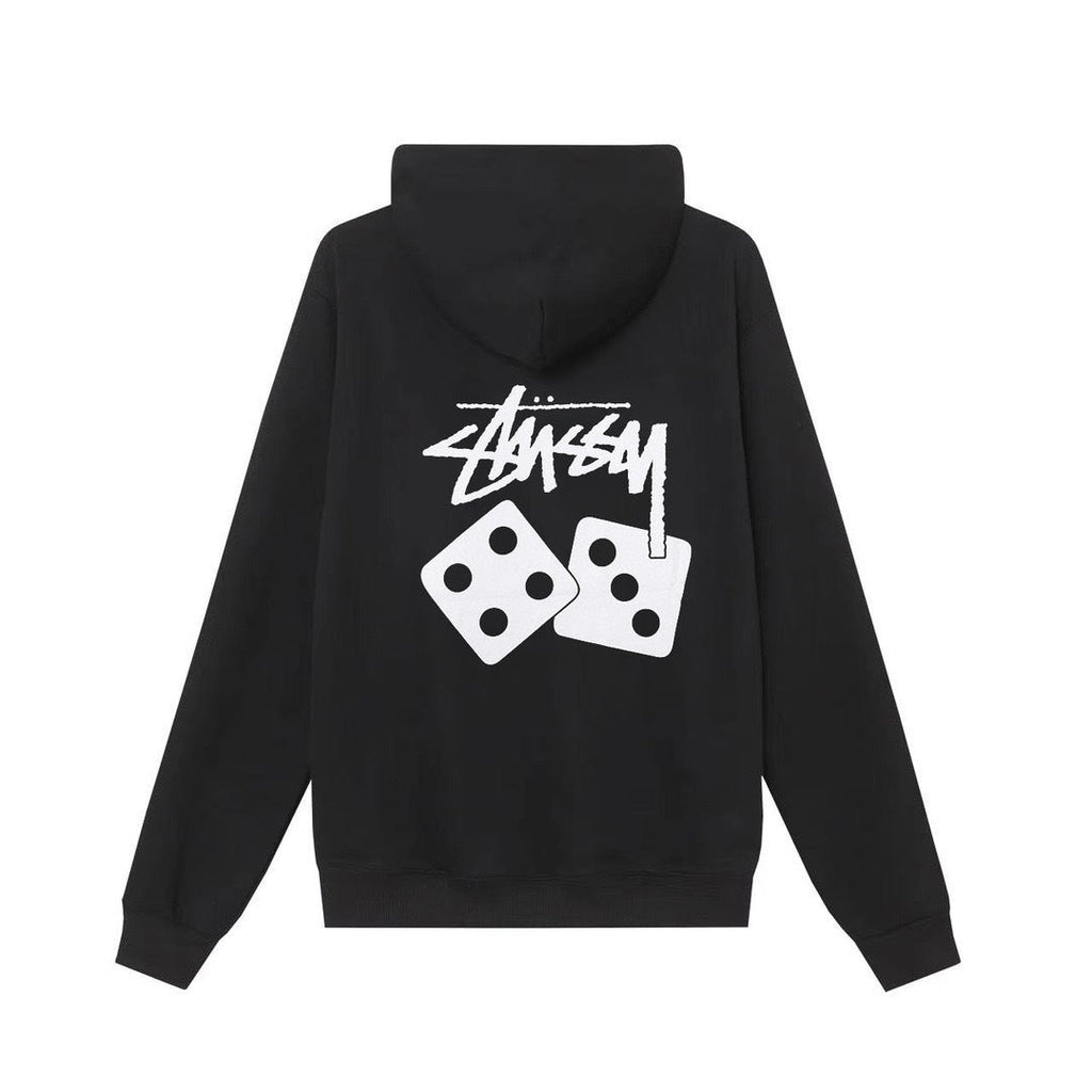 Stussy Dice Hoodie Size Small Black