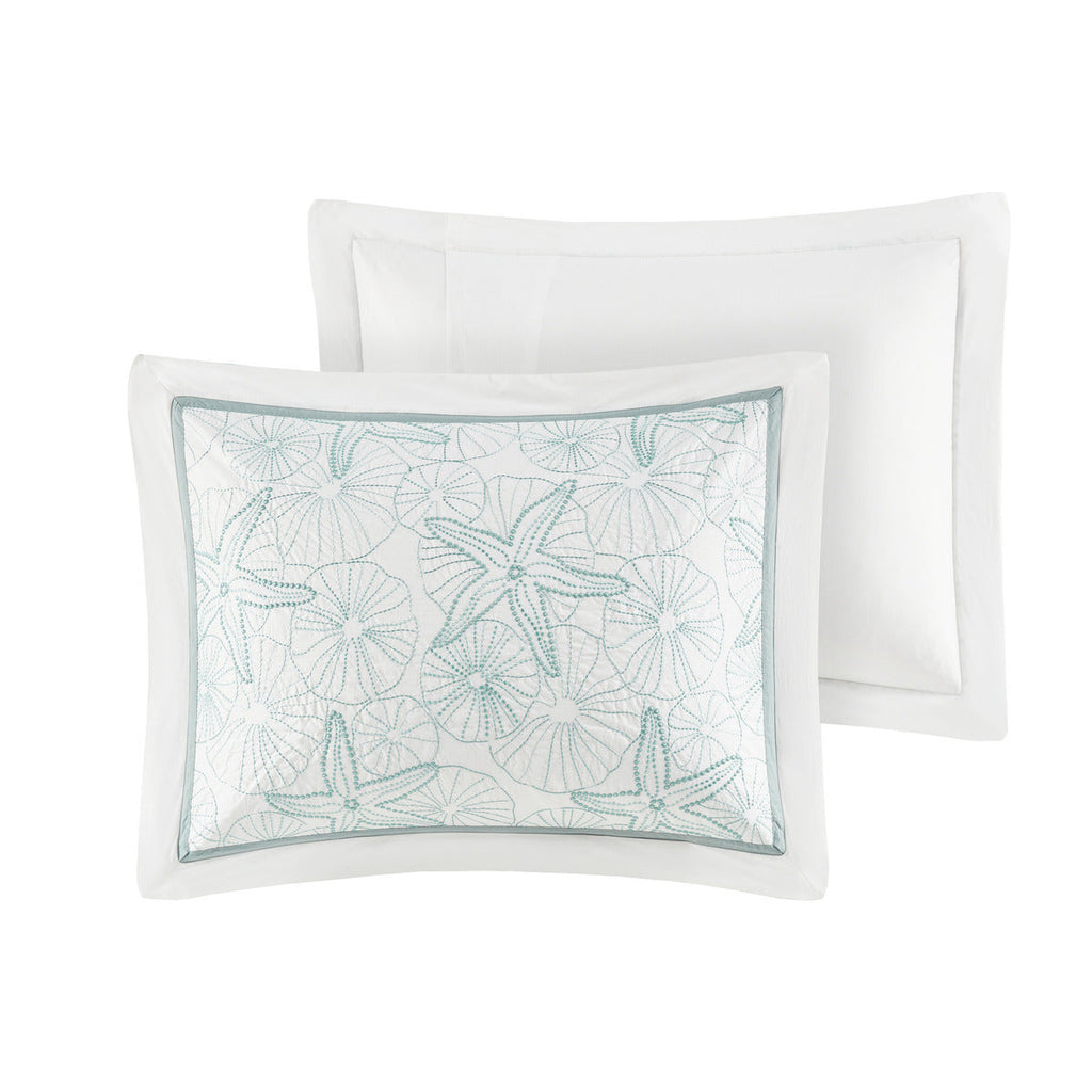 Duvet Cover Mini Set White Full/Queen