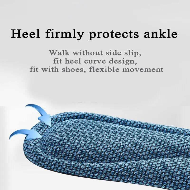 Pair of 5D Memory Foam Breathable Insoles