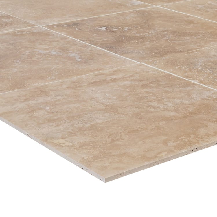 Mixed Beige Commercial Travertine Honed Floor and Wall Tile - Livfloors Collection