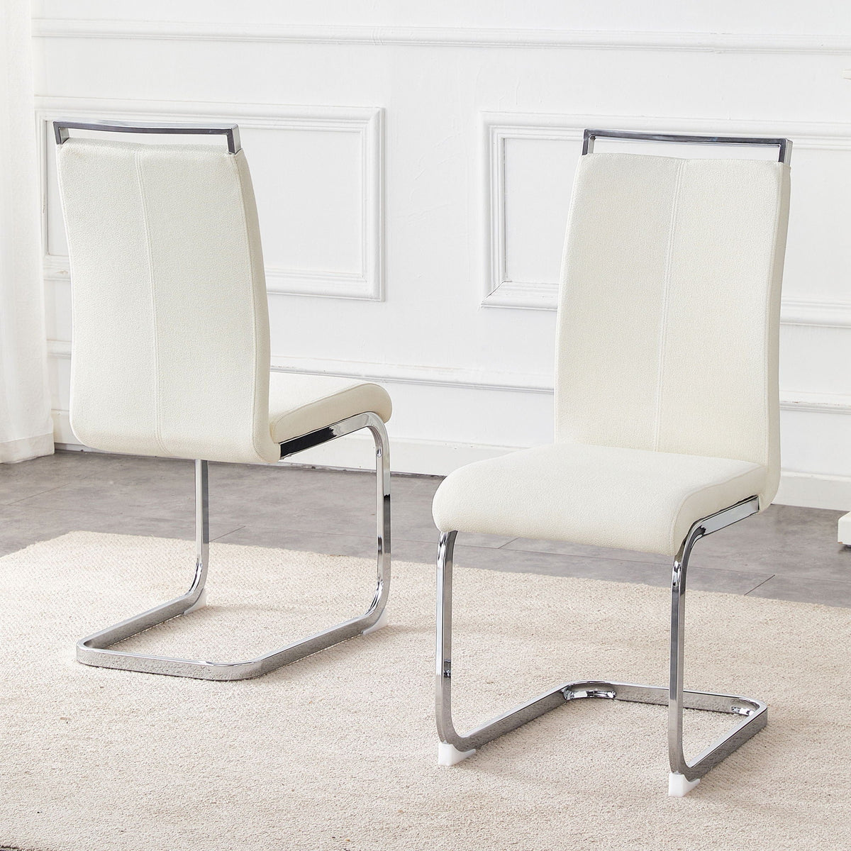 Dining Chairs With Ergonomic Backrest