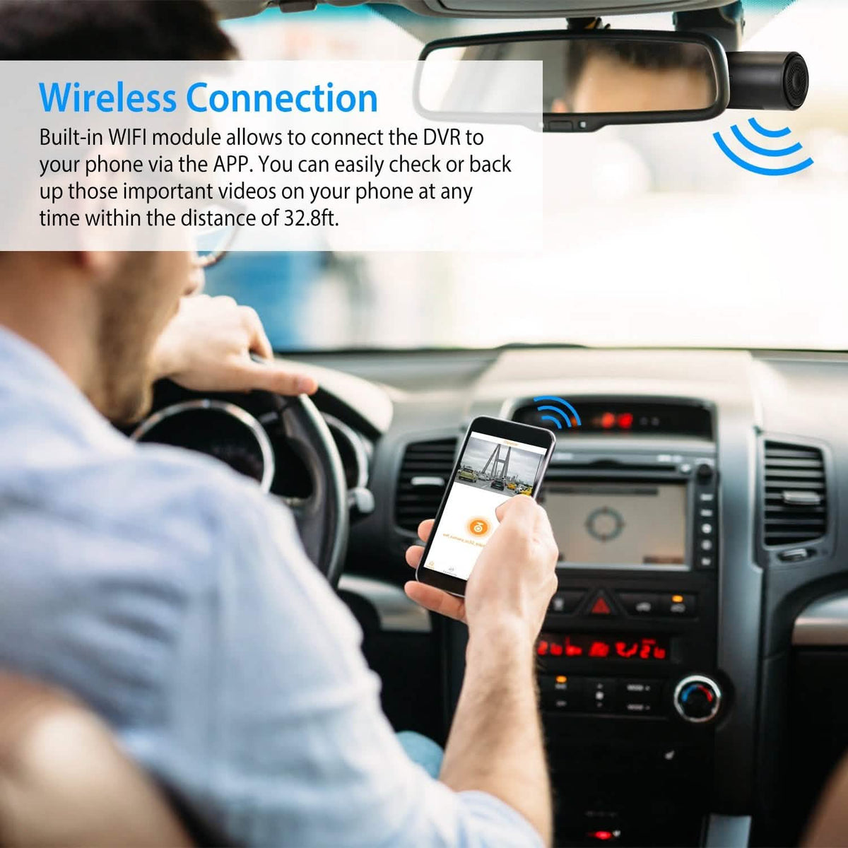 1080P Dash Cam Car Camera Recorder