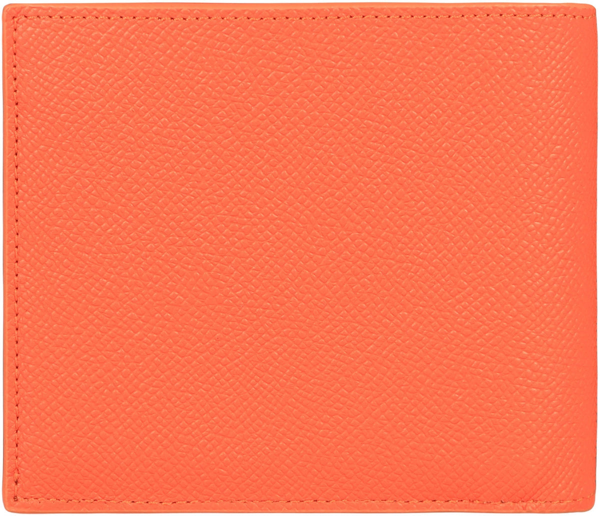 CELINE Bi-Fold Leather Wallet - 11 cm x 10 cm