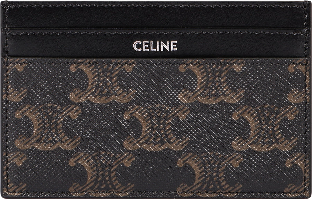 CELINE Mini Triomphe Cardholder with Premium Finish