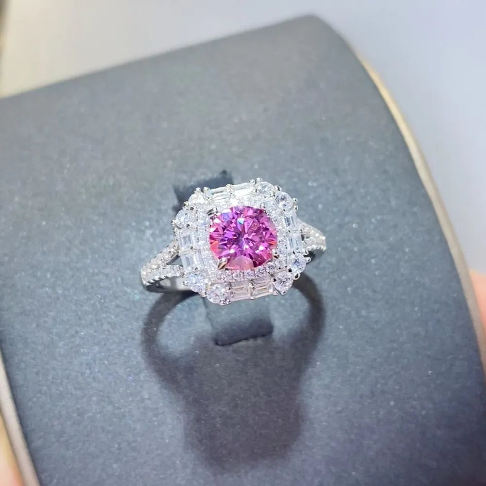 1 Carat Sparkala™ Zircon 925 Sterling Silver Ring