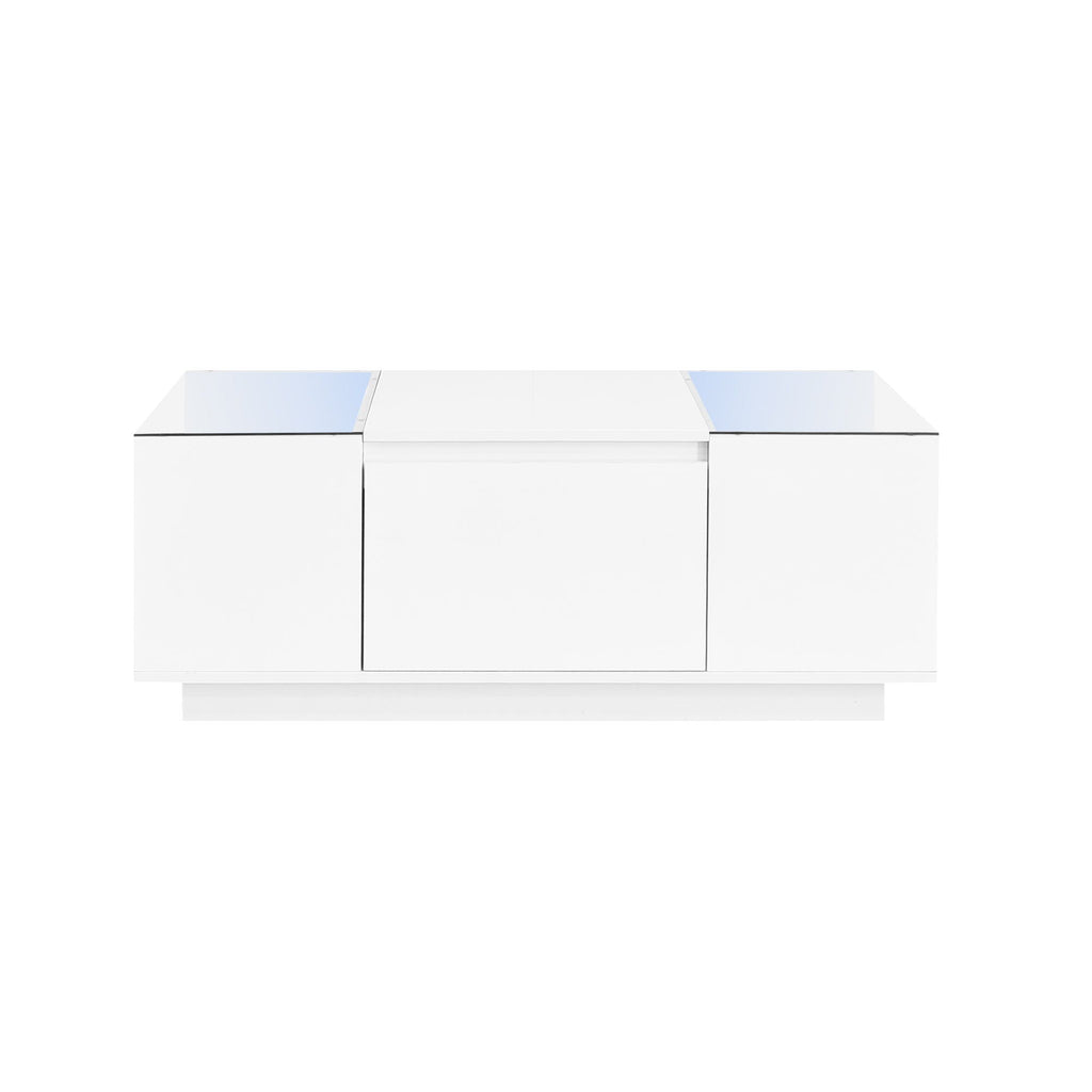 LED Coffee Table, Modern Center Table