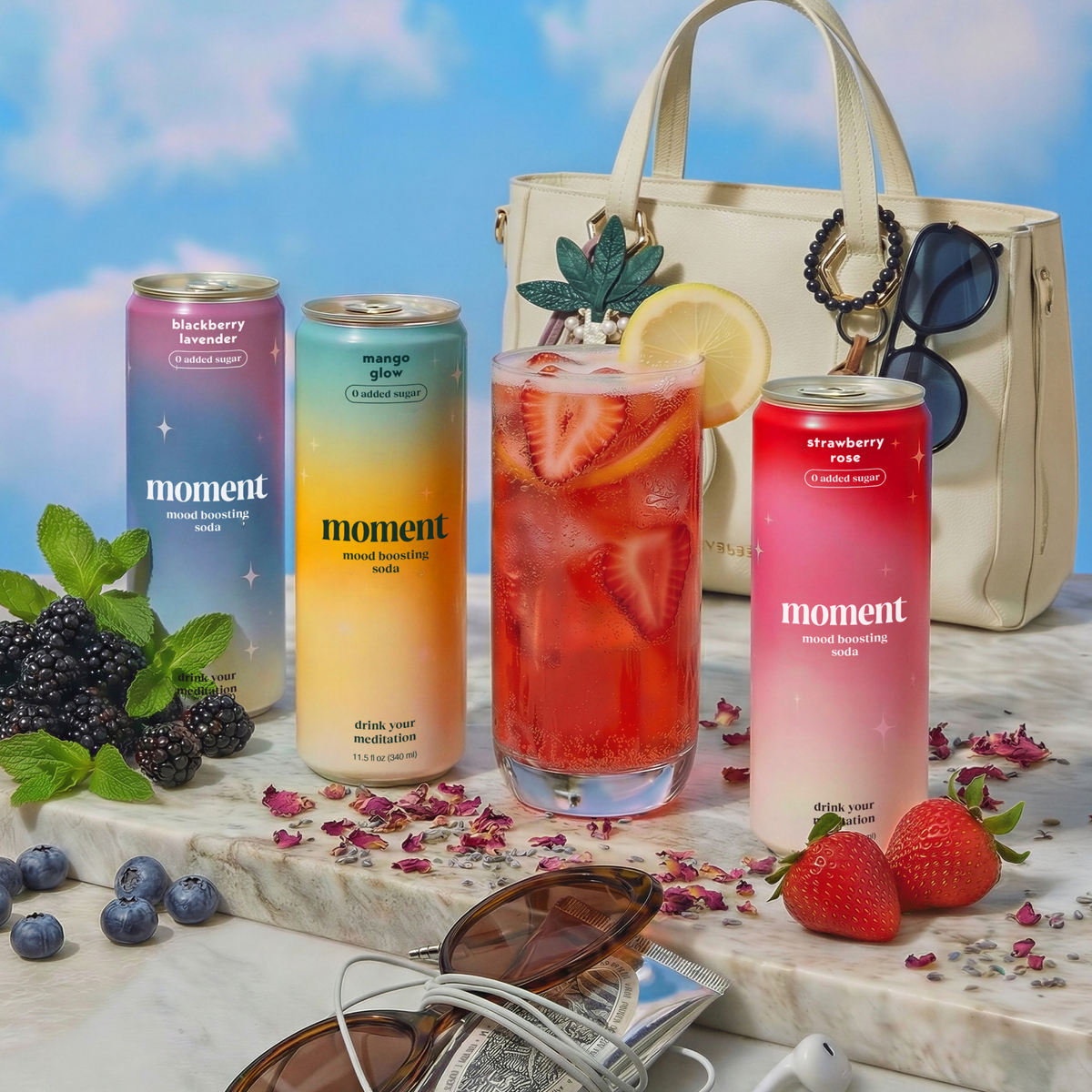mood-boosting sparkling variety (botanical soda | 24 pack)