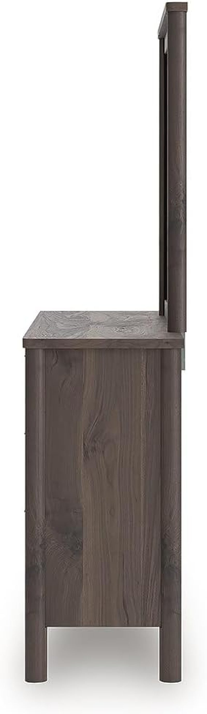 Signature Design by Ashley Cadmori Classic 6-Drawer Dresser and Mirror with Tipping Restraint Package, Dark Brown