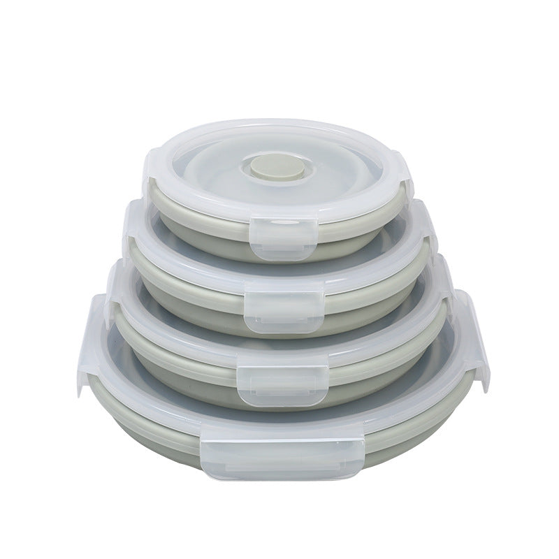 Silicone Food Storage Bowl Set – Microwave Safe Lunch Containers
