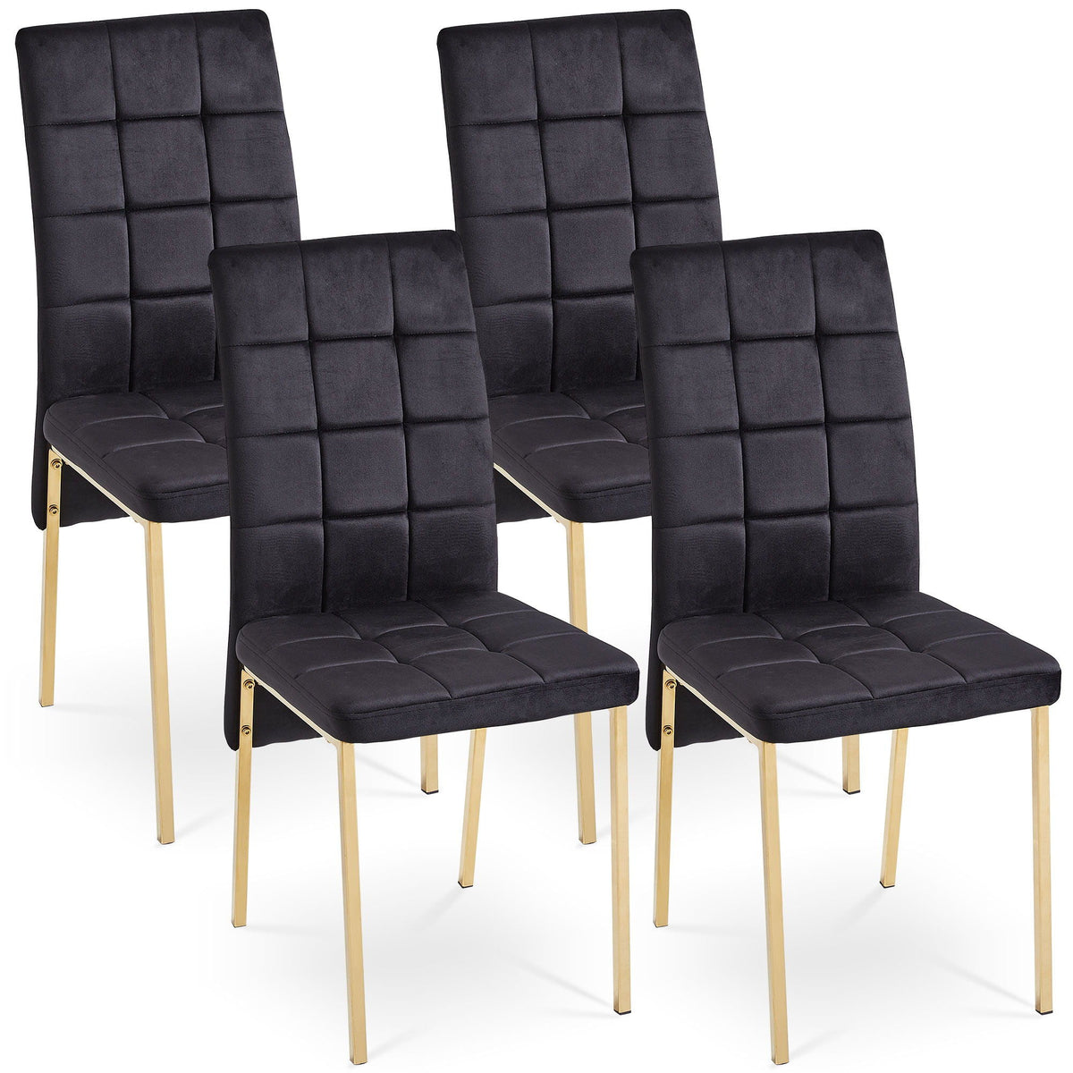 High Back Nordic Dining Chair Modern Chair With Color Legs
