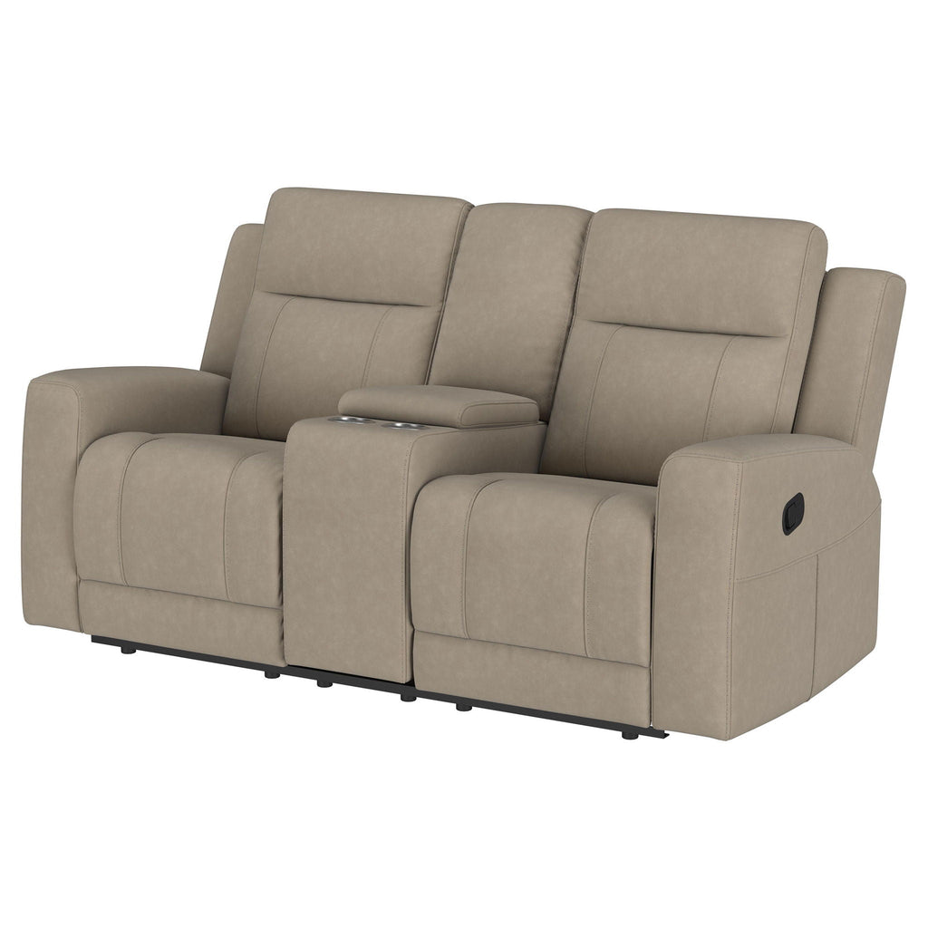 Slater - Reclining Loveseat With Manual Levers