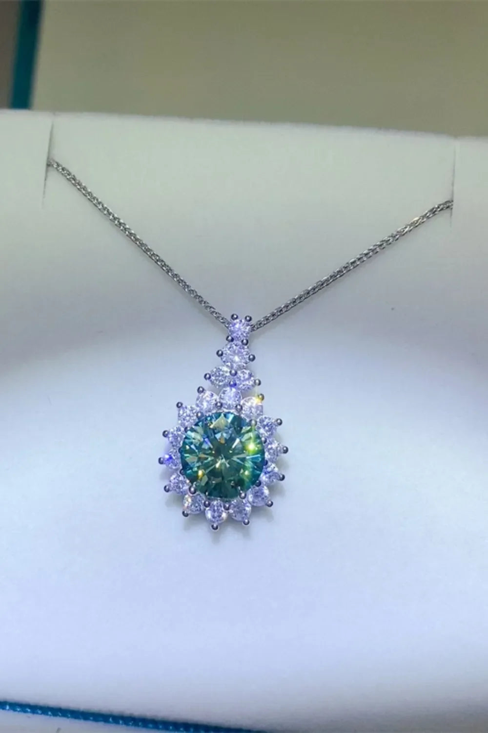 3 Carat Sparkala™ 925 Sterling Silver Pendant Necklace