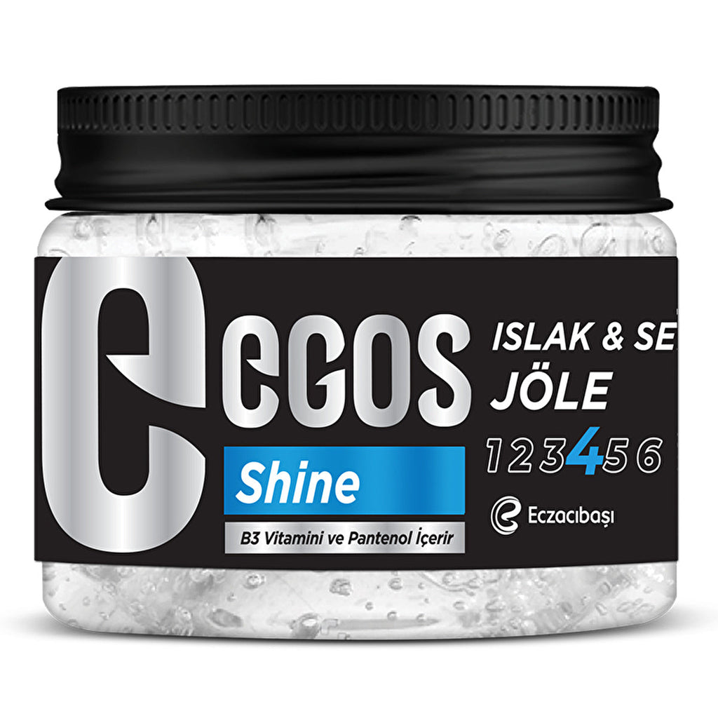 Egos Wet Strong Hair Gel 400ML - Long Lasting Hold | Styling Gel