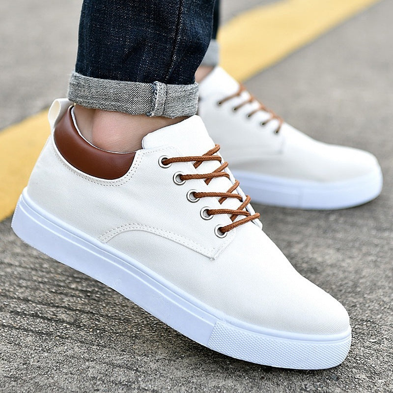Korean Breathable Men's Casual Canvas Sport Shoes Sneakers