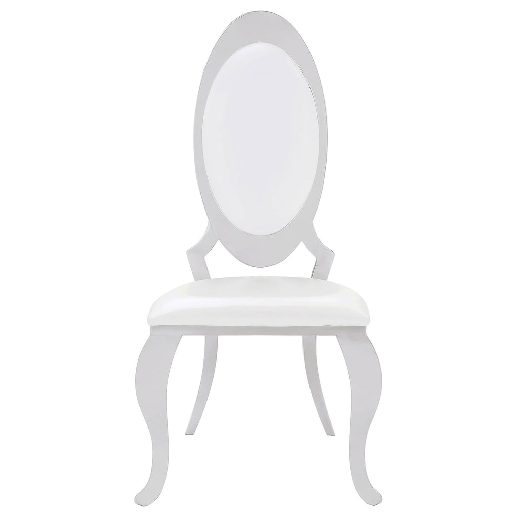 Chester - Upholstered Dining Side Chair (Set of 2) - Creamy White