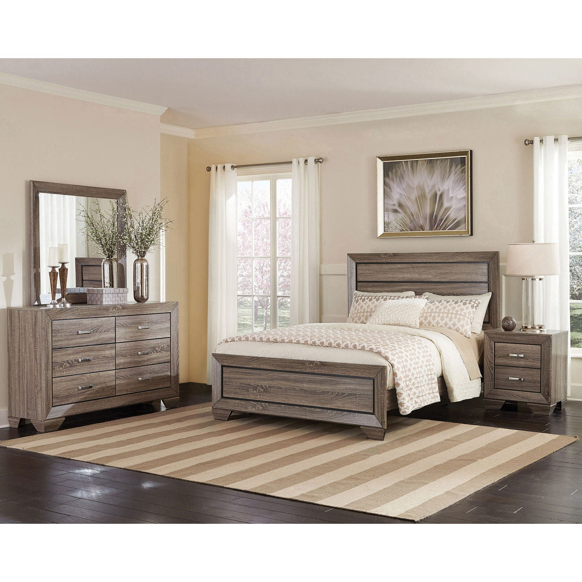 Oatfield - Panel Bed