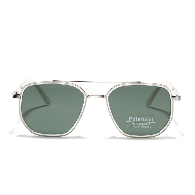 Polarized Sun Glasses Polygon Square Sunglasses