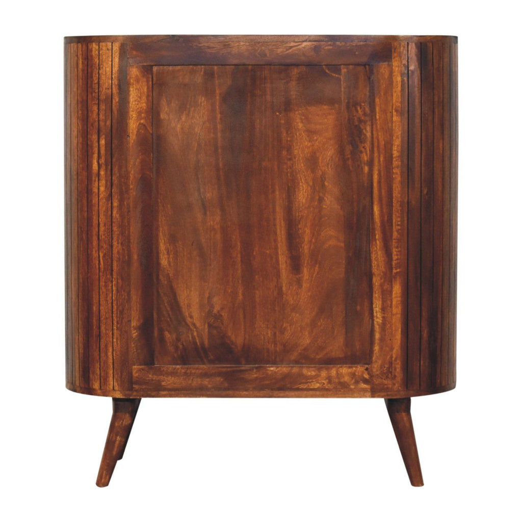 Cortez - Open Cabinet - Brown