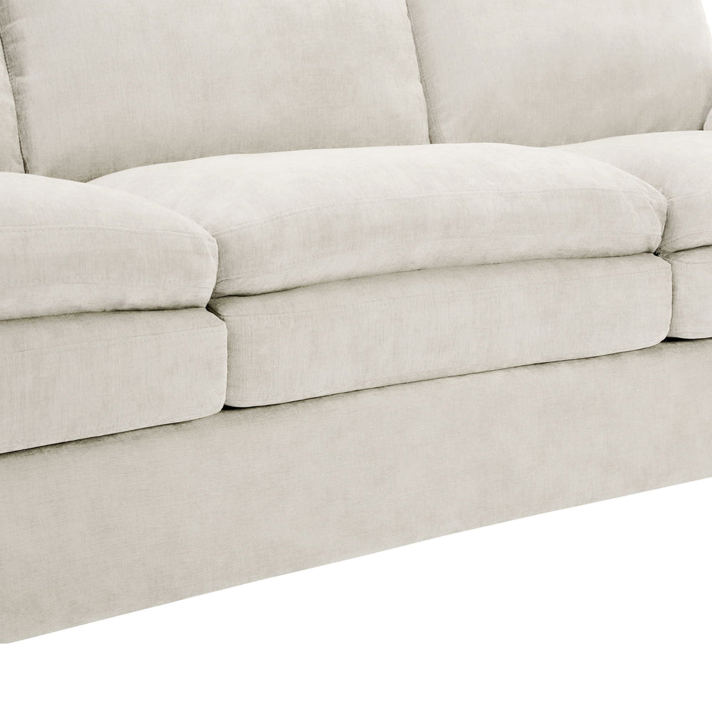 Cozy Upholstered Cushion Armchair For Living Room