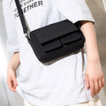 Men's Shoulder Bag Lightweight Nylon Cloth Bag Simple Student Travel Leisure Messenger Bag