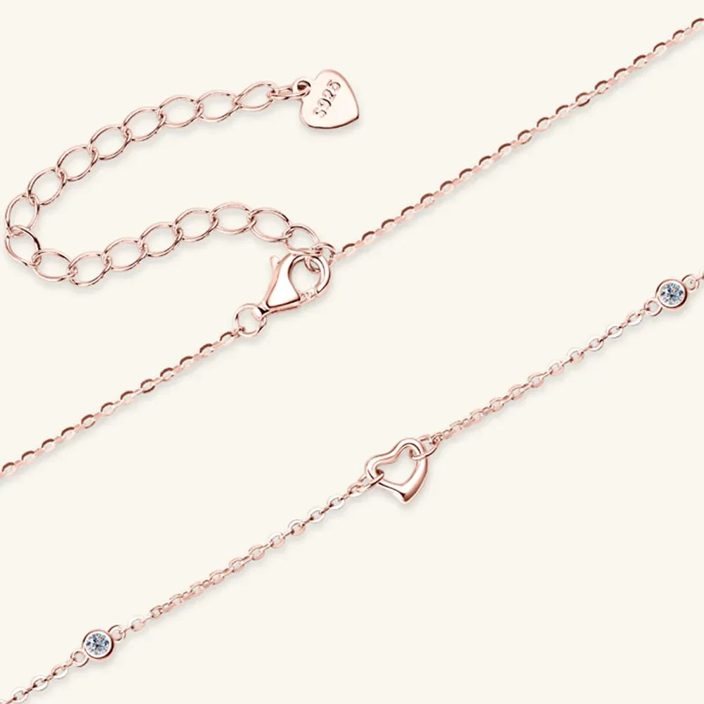 Sparkala™ 925 Sterling Silver Heart Necklace