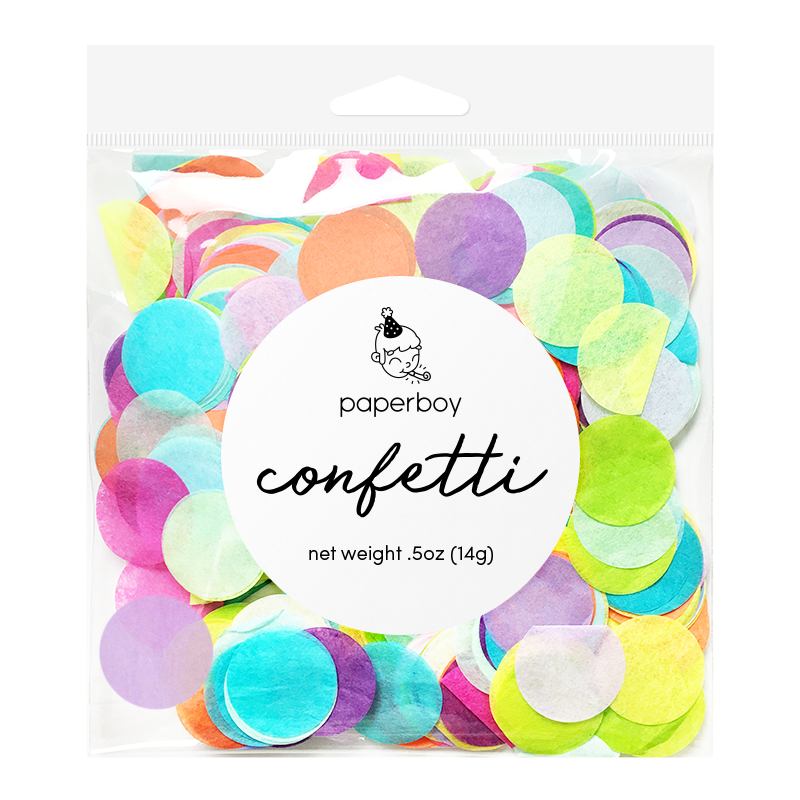 Table Confetti - Rainbow: 0.5oz