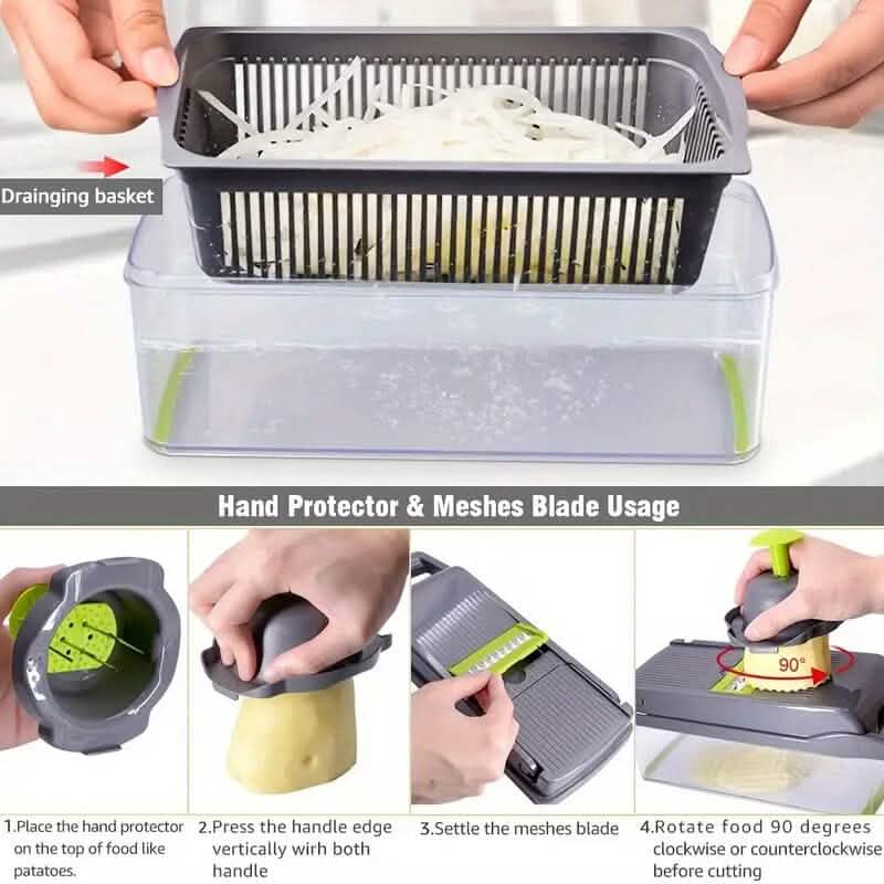 14-in-1 Kitchen Vegetable Chopper