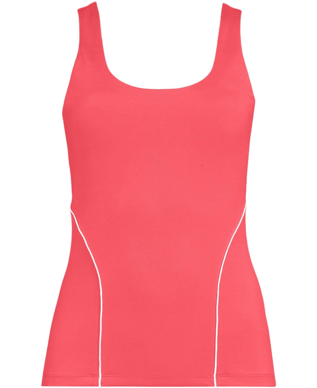 Lands End High Impact Scoop Neck Active Tank Top, XS