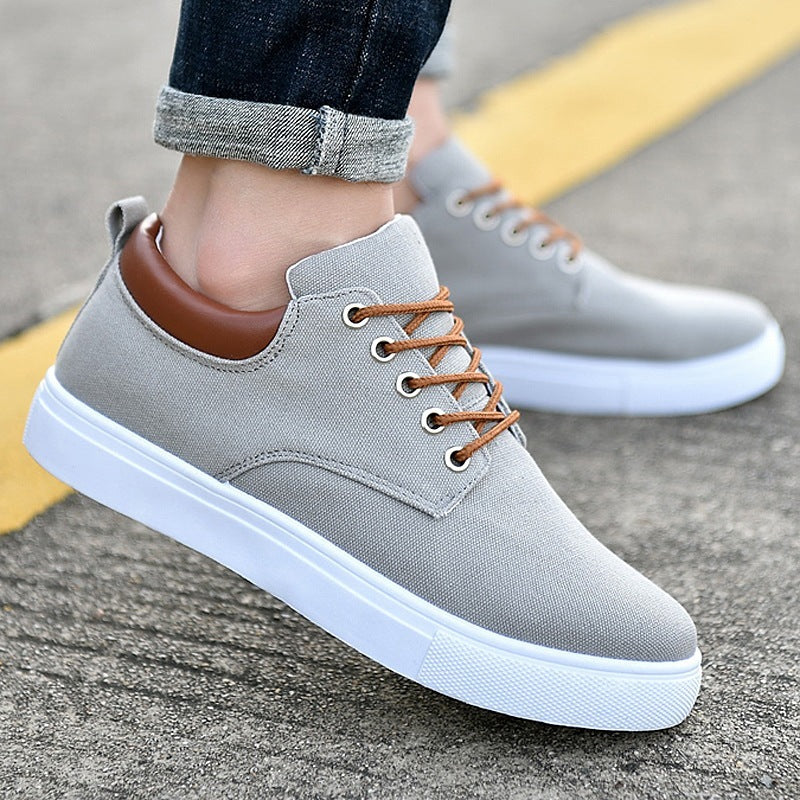 Korean Breathable Men's Casual Canvas Sport Shoes Sneakers