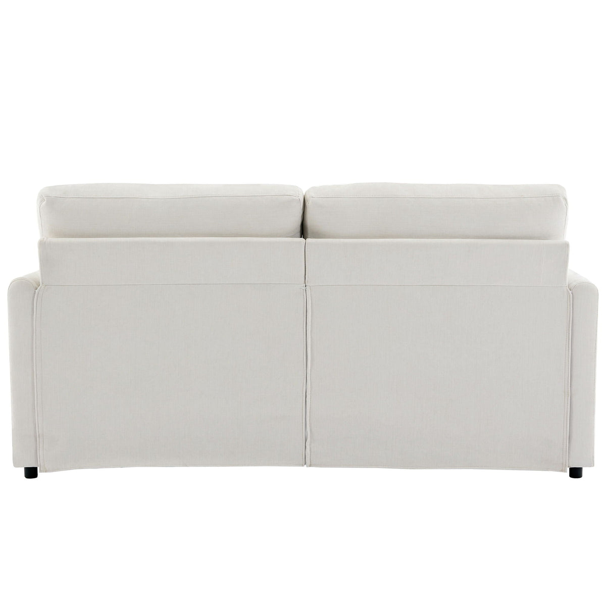 Cozy Upholstered Cushion Loveseat Sofa For Living Room