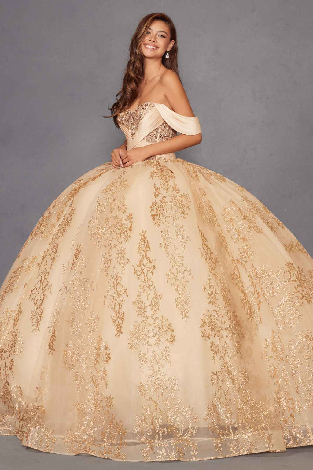Juliet JT1488H Royal Princess A-Line Ball Gown Quinceanera
