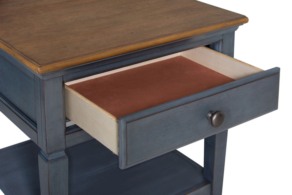 End Table - Blue