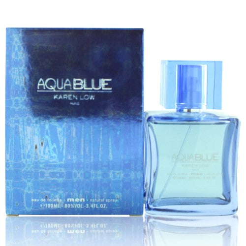Aqua Blue by Karen Low