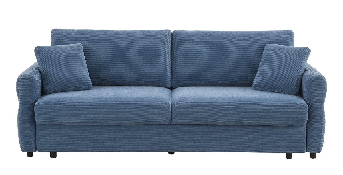 Haran Fabric Pull-Out Sleeper with Storage