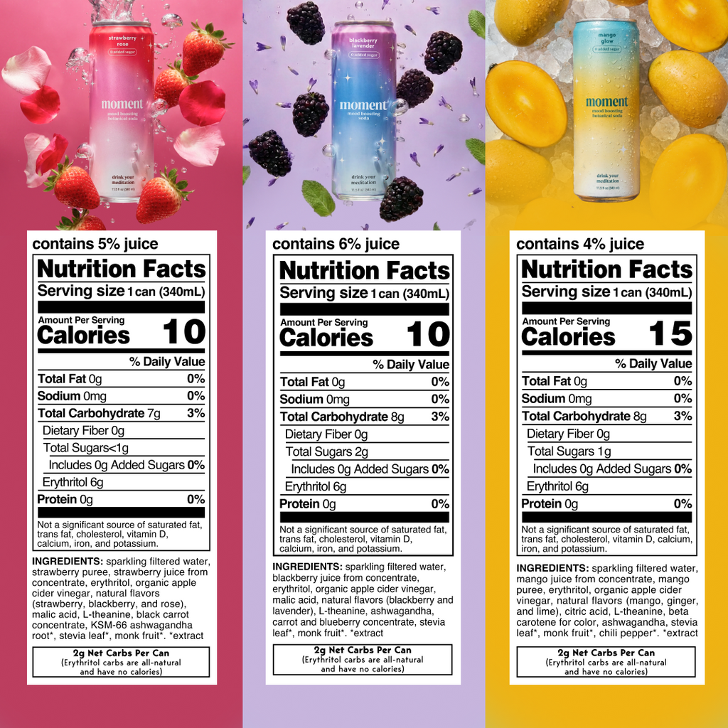 mood-boosting sparkling variety (botanical soda | 24 pack)