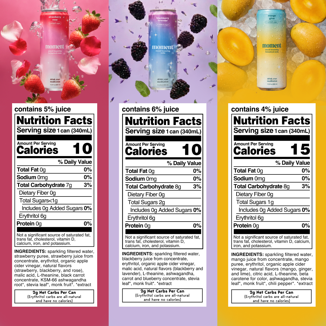 mood-boosting sparkling variety (botanical soda | 24 pack)