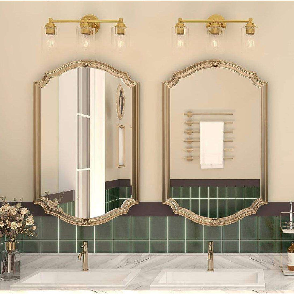 GETINLIGHT Inlight 20 Wide 3 Light Gold Bathroom Vanity Light