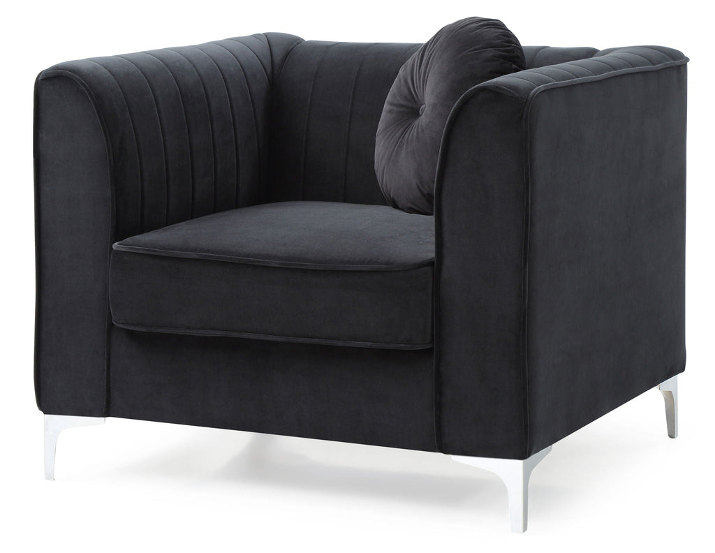 Contemporary Sloped Armchair