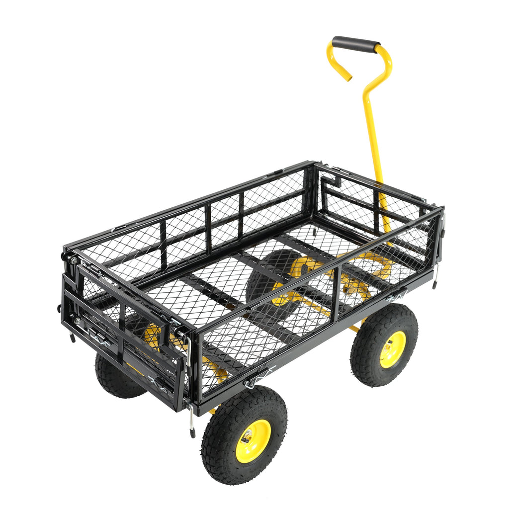 Wagon Cart Garden Cart Trucks Make Transporting Firewood Easier