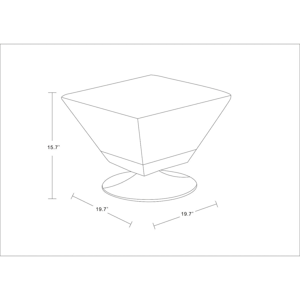 Diamond - Accent Ottoman