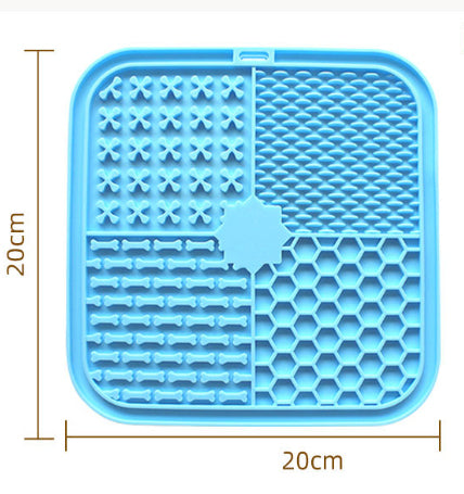 Smell Licking Pad Licking Plate Pet Licking Plate Slow Food Bowl