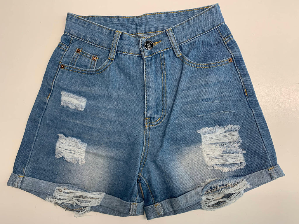 DON JOHN Jean Shorts Handmade Women's