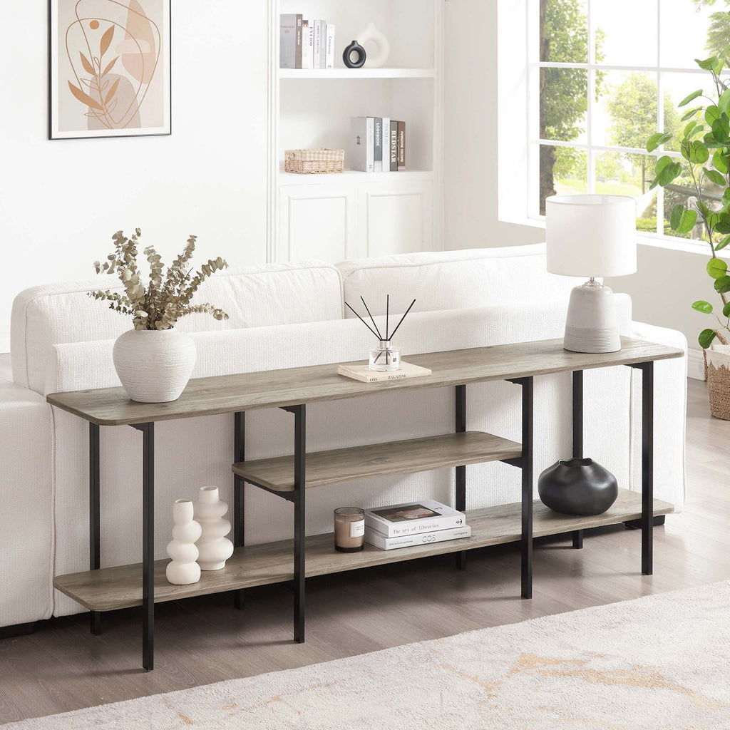 Celine - 3 Shelf Console Table