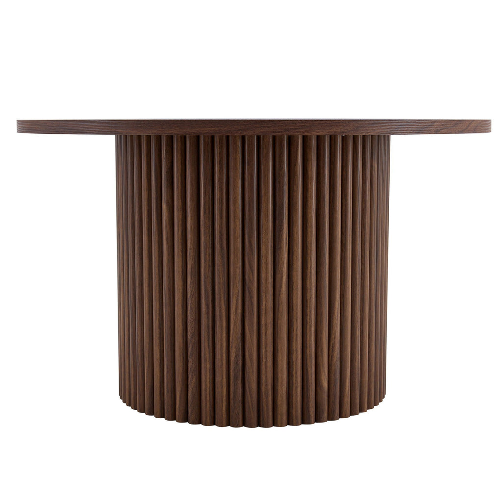 Modern Circular Coffee Table Cylindrical Design